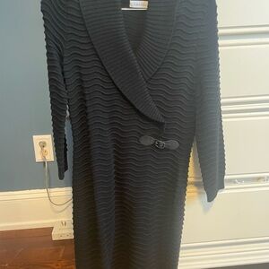Calvin Klein Black Knit Dress